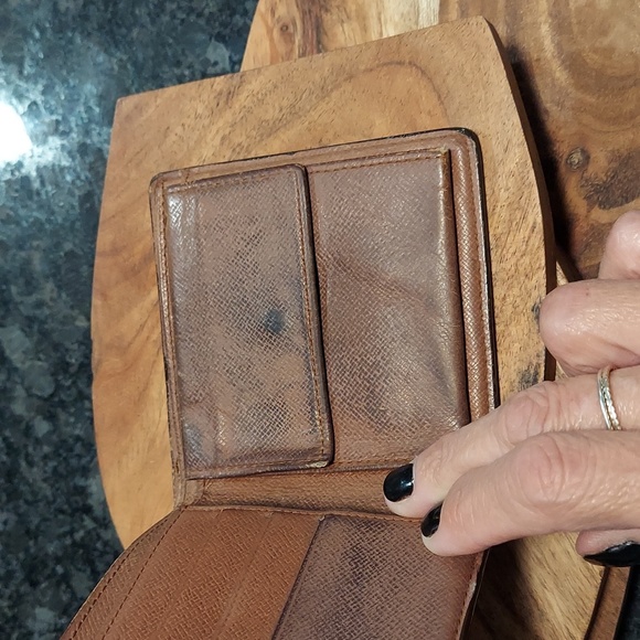 LV Monogram Brown Signature Flap Wallet - Picture 6 of 11